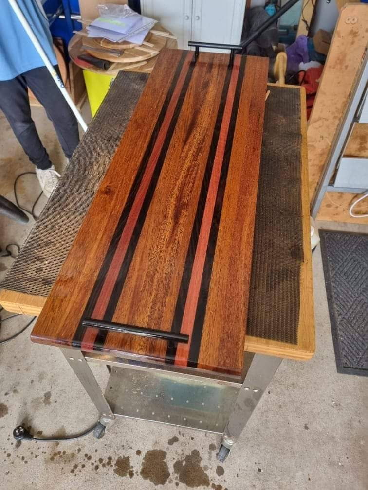 Charcuterie Board With Carry Handles